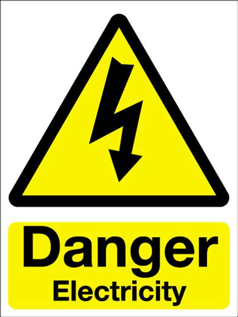 electrical box sign|danger of electricity sign.